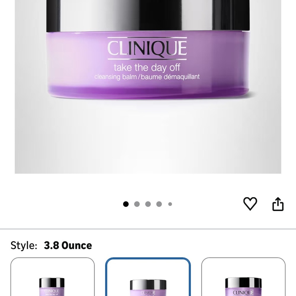 Clinique Lavender Cleansing Balm